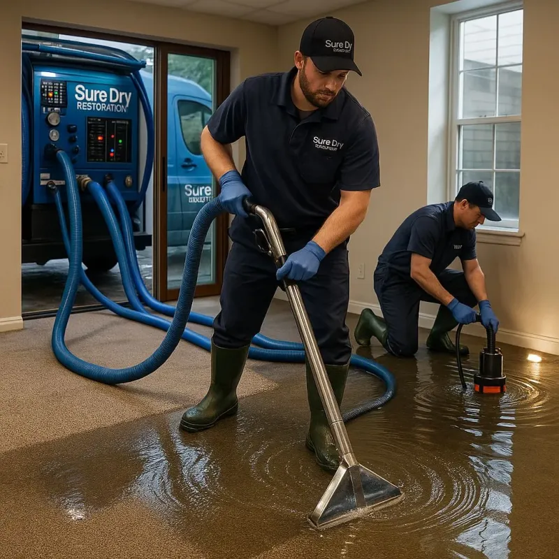 Water Extraction and Removal process in East Greenville, PA